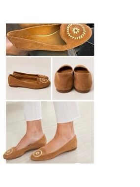 Jack Rogers Rebecca
Ballet Flats - Tan Suede
Whipstitch Flower Size 8.5